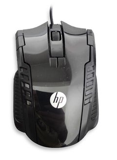Buy Wired Mouse Gaming 3 Button , 1600DPi - BLack M113 in Egypt