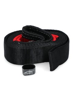 Buy Heavy-Duty Material Tow Strap Black And Red 3Inch X 20Ft Tow-001 in Saudi Arabia