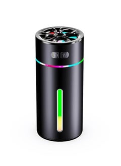 Buy Car Scented Humidifier Essential Oil, Cool Cup Scented Humidifier, Wireless Air Diffuser, Fog Mist with light in UAE