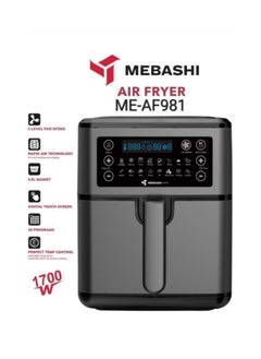 Buy Mebashi Air Fryer 5.5L 1700W in UAE