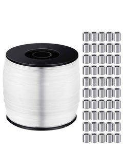 Aluminum Sleeves | Durable Wire Crimps Soft Aluminum Sleeves | Boating &  Fishing Accessories for Tackle Box