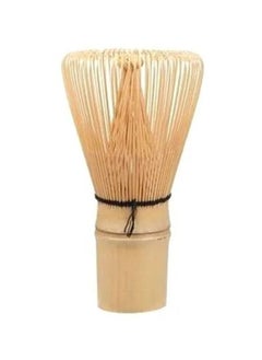 Buy Bamboo Tea Powder Whisk Beige 10x5.5x2.5cm in Saudi Arabia