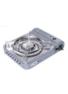 Buy Maxsun, Portable gas stove for travel and trips, Outdoor cooking gas stove, Gray, Size 32.9*27.7*10.1 Cm in Egypt