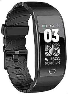 Buy Awei Band H3 Smart Heart Rate Watch Monitor Bluetooth 4.0 Passometer - Smart Watch for Men and Women- Black in Egypt