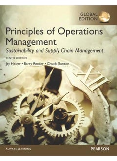 اشتري Principles of Operations Management: Sustainability and Supply Chain Management plus MyOMLab with Pearson eText, Global Edition في مصر