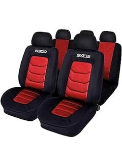 اشتري SPARCO Car Seat Cover (Red/Black) في مصر