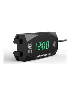 Buy 2 In 1 Voltmeter For Motorcycle in UAE