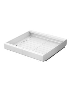 Buy Pull out Cabinet Organizer, Expandable Pull-Out Cabinet Organizer (32-48cm) - Heavy Duty Slide-Out Drawers with Adhesive Nano Film for Kitchen Base Cabinet Organization and Bathroom Storage in Saudi Arabia