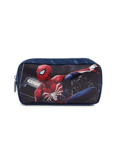 Buy Marvel Spiderman Pencil Case 2 Compartment 22x7x11cm - Red in UAE