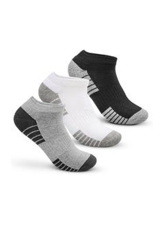 Buy STITCH Men's Pack of 3 Half Terry Ankle Casual Socks in Egypt