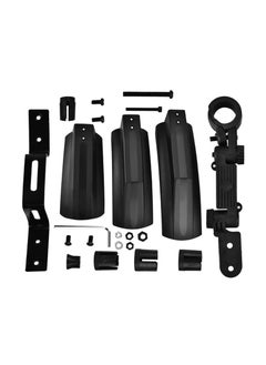 اشتري Haosie Bike Front/Rear Fenders Kit Quick Release Bike Mud Guard Fat Tire Bike Fenders for  Mountain Road Bike Outdoor Cycling في الامارات