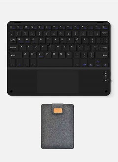 Buy Bluetooth Keyboard with Touchpad Black in UAE