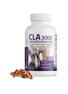 Buy CLA 3000 Extra High Potency Supports Healthy Weight Management Lean Muscle Mass Non Stimulating Conjugated Linoleic Acid in UAE