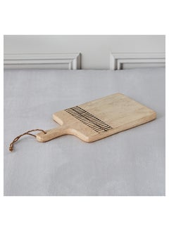 Buy Earthy Vibe Wooden Chopping Board 38 cm in Saudi Arabia