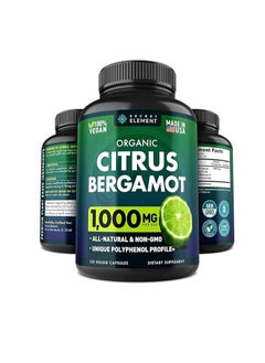 اشتري Organic Citrus Bergamot 1000mg 120 Capsules في الامارات