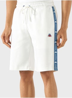 Buy Logo Print Drawstring Shorts in UAE