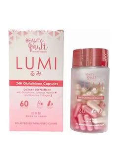 Buy LUMI 24H Glutathione Capsules 60 Caps in UAE