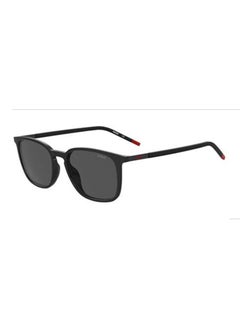 Buy Men's UV Protection Rectangular Sunglasses - HG 1268/S GREY 54 Lens Size: 54 Mm Black in UAE