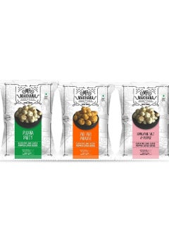 Buy Pack of 3 Pudina Party Piri Piri Paradise Himalaya Salt and Pepper 75 Grams  Gluten Free in UAE