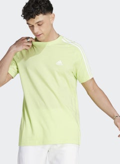 اشتري Essentials Single Jersey 3-Stripes T-Shirt في الامارات