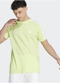 اشتري Essentials Single Jersey 3-Stripes T-Shirt في الامارات