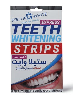 اشتري لصقات تبييض الأسنان من 6 قطع اكسبرس في السعودية