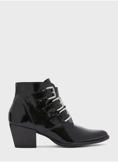 اشتري Bennevis Block Mid Heel Ankle Boots في الامارات