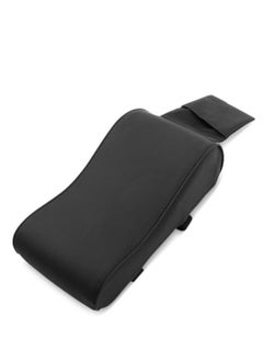 Buy Center Console Armrest Thick Cushion,Soft Memory Foam PU Leather Height Arm Rest Pad with Phone Pocket Storage Bag in Saudi Arabia