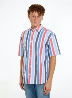 Buy Striped Regular Fit Shirt in Saudi Arabia