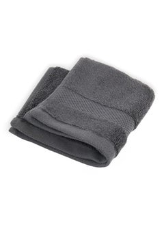 Buy Egyptian Cotton 700 Gsm Hand Towel Grey - 30X30Cm in UAE