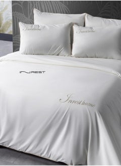 Buy Kateri Single Duvet Set (Without Filling) 100% Cotton 4 Pieces in Saudi Arabia