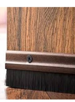 Buy KNP Door Seal Bottom Rubber with Screw Brown in UAE