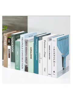 Buy Decorative Books Set 12 Pcs Fashion Fake Book Modern Hardcover Decoration for Home Office Bar Table Shelf in UAE