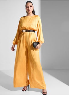 Buy Embellished Belt Jumpsuit in UAE