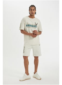 Buy Man Regular Fit-Nba Knitted Short in Egypt