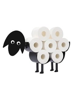 Buy Sheep Toilet Paper Holder Stand, Funny Cute Animal Decorative Toilet Paper Storage for 8 Rolls,Toliet Paper Organizer Storage, Bathroom Decor Accessories in UAE