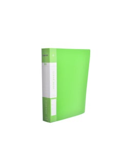 Buy Elmaayergy L-731 KT-9580 File Folder, 80 Pocket With Cover A4 With Durable Material, Suitable For School And Home in Egypt