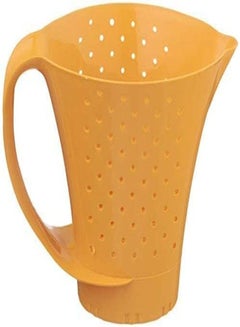 Buy Plastic Rice Strainer Cup Shape - Orange in Egypt