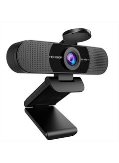 اشتري 1080P Webcam with Microphone, C960 Web Camera, 2 Mics Streaming Webcam, 90°FOV Computer Camera, Plug and Play USB Webcam for Online Calling/Conferencing, Zoom/Skype/Facetime/YouTube, Laptop/PC في الامارات