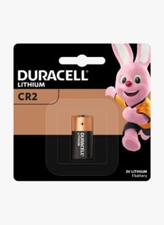 Buy Duracell CR2 Lithium 3V Battery - Pack of 1 in UAE