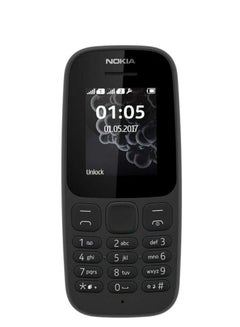 Buy Nokia 105(2022 Model) Dual Sim Black 4g Middle East Edition in Saudi Arabia