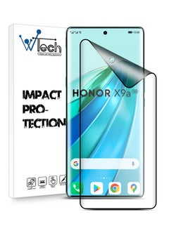 اشتري واقي شاشة مرن غير لامع ومضاد لبصمات الأصابع من نانو سيراميك لهاتف Honor X9a 5G / Honor 70 5G شفاف في السعودية