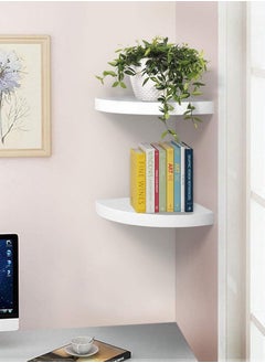 Buy Wooden hanging corner shelf in Saudi Arabia