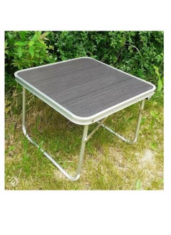 Buy Portable Folding Table Camping Small Table With Carry handle in UAE