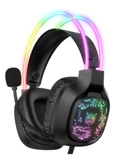 Buy X22 RGB Gaming Headset Noise Reduction With Microphone PC PS3 PS4 Switch Mobile Xbox in Saudi Arabia