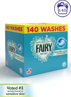 Buy 140-Count Non-Bio Washing Tablets Capsules For Baby & Sensitive Skin Laundry detergent in UAE