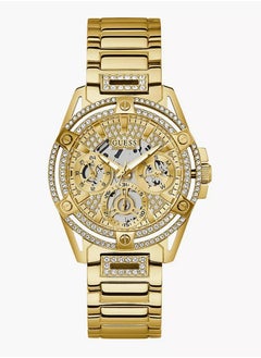 Buy Women's Gold Multifunction Stainless Steel Strap Watch - GW0464L2 in UAE