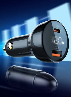 Buy 100W Car Charger Fast Charging for iPhone 14 Dual USB Ports Car Adapter Type C Compatible with iPhone 14 Pro Max/14 Pro/14/13 Pro Max/12 Pro/iPad 9 iPad mini 6 Samsung S23 ultra S22 Huawei Mate 20, et in UAE