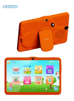 Buy Oteeto TAB 7 Kids Tablet/7 Inch IPS/4GB RAM + 128 GB ROM/Octa Core 1.6 GHz/2MP Front + 5MP Rear Camera/3000 mAh Battery/Includes Stickers and Kids digital Watch in UAE