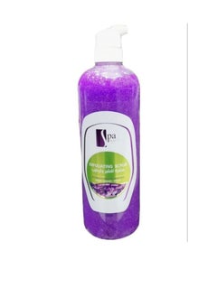 Buy Exfoliating and whitening scrub for the body, hands and feet with lavender extract 1000 ml in Saudi Arabia